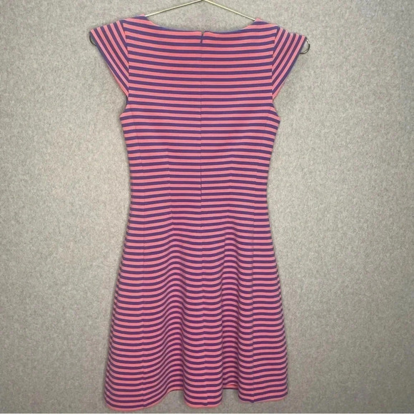 Lilly Pulitzer Briella Fit & Flare Swimp Ottomam Stripe Dress - Picture 5 of 7
